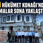 EFLANİ HÜKÜMET KONAĞI'NDA ÇALIŞMALAR SONA YAKLAŞILDI