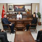 KARABÜK’TE YENİ ATANAN OKUL MÜDÜRLERİNDEN AKBAŞ’A ZİYARET