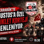 KARABÜK'TE 30 AĞUSTOS’A ÖZEL MOTOSİKLET KORTEJİ DÜZENLENİYOR