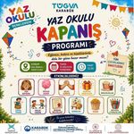 TÜGVA KARABÜK YAZ OKULUNDA KAPANIŞ HEYECANI