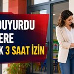MEB DUYURDU VELİLERE GÜNLÜK 3 SAAT İZİN