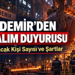 KARDEMİR'DEN İŞÇİ ALIM DUYURUSU
