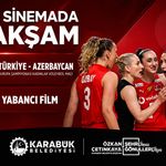 TÜRKİYE-AZERBAYCAN MAÇI KARABÜK’TE DEV EKRANDA