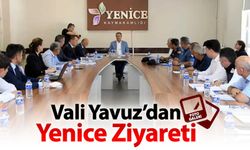 KARABÜK VALİSİ MUSTAFA YAVUZ'DAN YENİCE ZİYARETİ