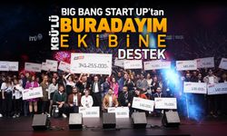 BIG BANG START UP'TAN 'BURADAYIM' EKİBİNE DESTEK