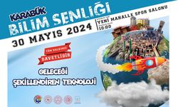 30 MAYIS'TA BİLİM ŞENLİĞİNE DAVETLİSİNİZ