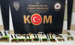 KASTAMONU'DA POLİS OPERASYONU 12 GÖZALTI