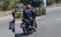 ZONGULDAK'TA SAHTE PLAKALI MOTOSİKLETE CEZA