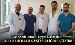 KIRK YILLIK BACAK EŞİTSİZLİĞİ KARABÜK'TE 2 OPERASYONLA SON BULDU