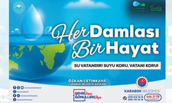 KARABÜK BELEDİYESİ'NDEN SU TÜKETİMİ UYARISI