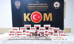 KASTAMONU'DA 11 BİN ADET DOLDURULMUŞ MAKARON YAKALANDI