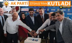 AK PARTİ 23'ÜNCÜ YIL DÖNÜMÜNÜ KUTLADI