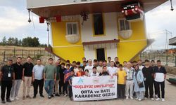 DEPREMZEDE ÇOCUKLAR KARABÜK'Ü GEZDİ