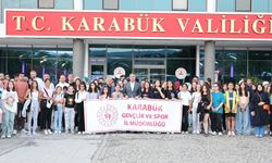 VALİ YAVUZ 200 GENCİ KAMPLARINA UĞURLADI