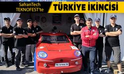 SAFRANTECH TEKNOFEST'TE TÜRKİYE İKİNCİSİ OLDU