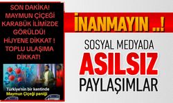 ASILSIZ PAYLAŞIMLARA İNANMAYIN ..!