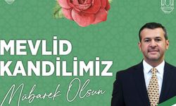 BAŞKAN ÇETİNKAYA'DAN MEVLİD KANDİLİ MESAJI