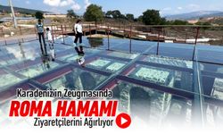 KARADENİZ'İN ZEUGMASI'NDA ROMA HAMAMI İLGİ ÇEKİYOR