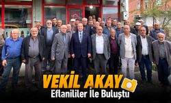 VEKİL AKAY EFLANİ'DE VATANDAŞLARLA BULUŞTU