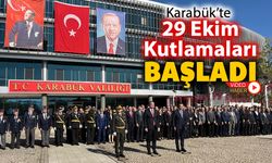 KARABÜK'TE 29 EKİM KUTLAMALARI BAŞLADI