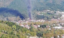 BARTIN'DA TARİHİ CAMİDE YANGIN ÇIKTI