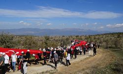 ÇANKIRI'DA 15. İSTİKLAL YOLU YÜRÜYÜŞÜ YAPILDI