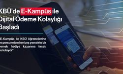 E-KAMPÜS İLE  DİJİTAL ÖDEME KOLAYLIĞI