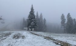 ILGAZ DAĞI'NA MEVSİMİN İLK KARI DÜŞTÜ