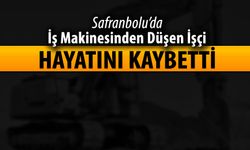 İŞ MAKİNESİNDEN DÜŞTÜ, HAYATINI KAYBETTİ