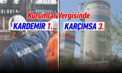 KARDEMİR BİRİNCİ ORTAĞI KARÇİMSA ÜÇÜNCÜ OLDU