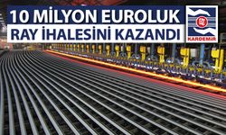 KARDEMİR'DEN CEZAYİR'E 10 MİLYON EUROLUK RAY İHRACATI