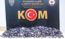 KASTAMONU'DA 19 BİN ADET DOLDURULMUŞ MAKARON YAKALANDI