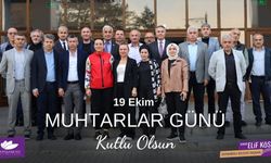 BAŞKAN KÖSE'DEN 19 EKİM MUHTARLAR GÜNÜ MESAJI