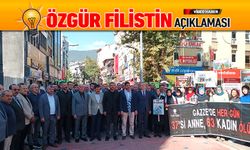 AK PARTİ'DEN 'ÖZGÜR FİLİSTİN' BASIN AÇIKLAMASI