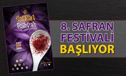 8'İNCİ SAFRAN FESTİVALİ BAŞLIYOR