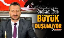 BAŞKAN CİVA'NIN ESKİPAZAR'DA İLK ALTI AYI