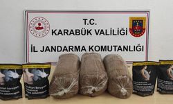 15 KİLO TÜTÜNLE YAKALANDI