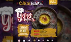 SAFRANLI YEMEK YARIŞMASI BAŞVURULARI BAŞLADI