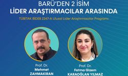 BARÜ'LÜ İKİ AKADEMİSYEN "ULUSAL LİDER ARAŞTIRMACI" SEÇİLDİ