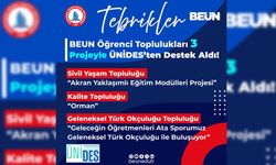 BEUN ÖĞRENCİ TOPLULUKLARI ÜNİDES'TEN DESTEK ALDI