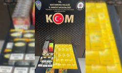 KASTAMONU'DA 64 PAKET KAÇAK SİGARA YAKALANDI