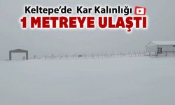 KELTEPE KAYAK MERKEZİ'NDE KAR KALINLIĞI 1 METREYE ULAŞTI