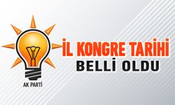 AK PARTİ İL KONGRE TARİHİ BELLİ OLDU