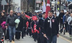 BARTIN'DA İZCİLER SARIKAMIŞ ŞEHİTLERİNİ ANDI