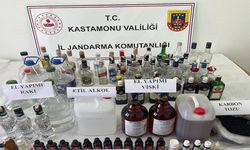 KASTAMONU'DA SAHTE ALKOL OPERASYONU 2 GÖZALTI