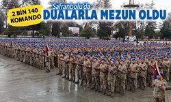 SAFRANBOLU'DA 2 BİN 140 KOMANDO MEZUN OLDU