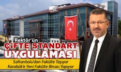 REKTÖR’ÜN ÇİFTE STANDART UYGULAMASI..!