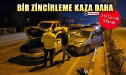 ZİNCİRLEME KAZA: 5 YARALI