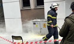 ZONGULDAK'TA TRAFO YANGINI PANİK YARATTI