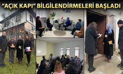 VALİ YAVUZ'DAN 'AÇIK KAPI' BİLGİLENDİRMESİ